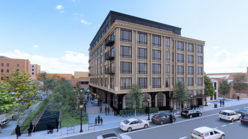 Mendenhall Hotel Rendering