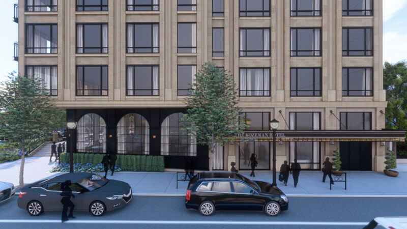 Mendenhall Hotel Rendering
