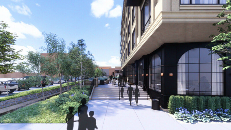 Mendenhall Hotel Rendering